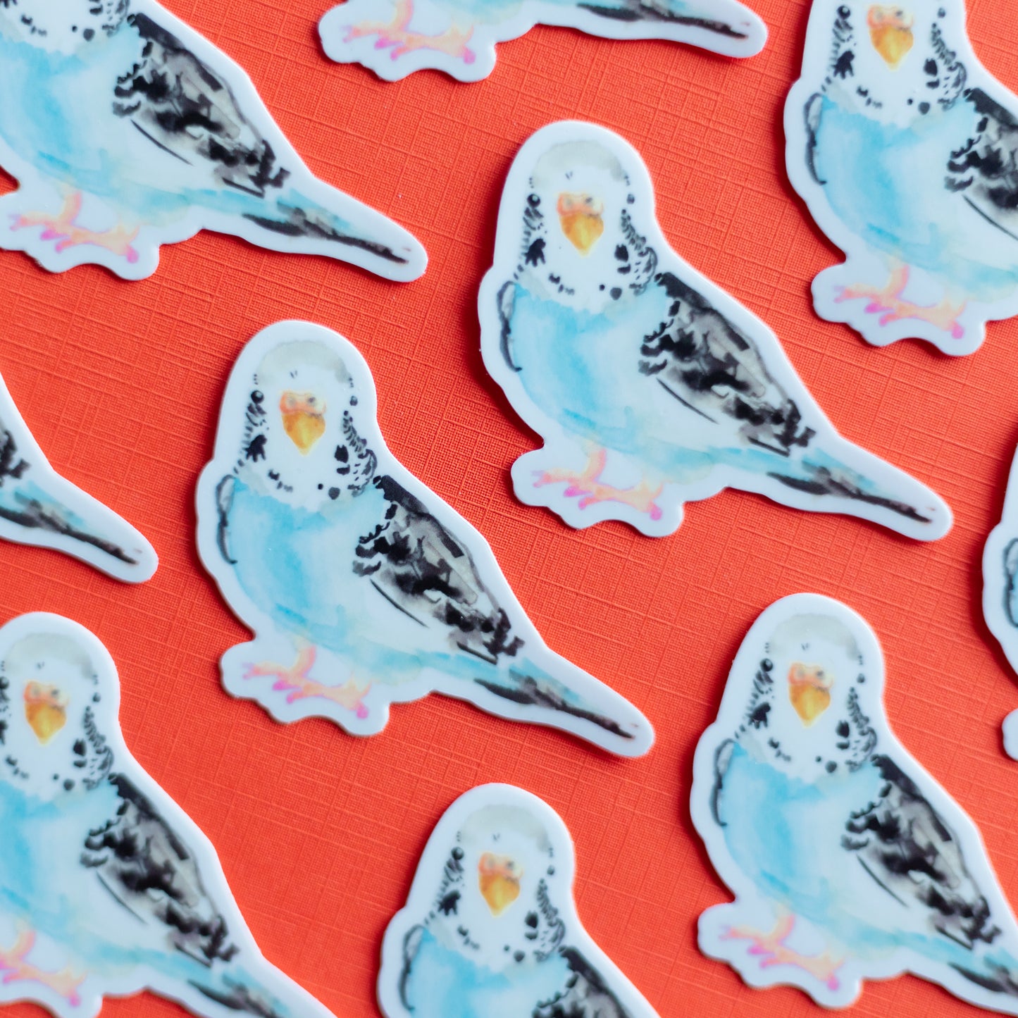 Budgie Buddy Sticker