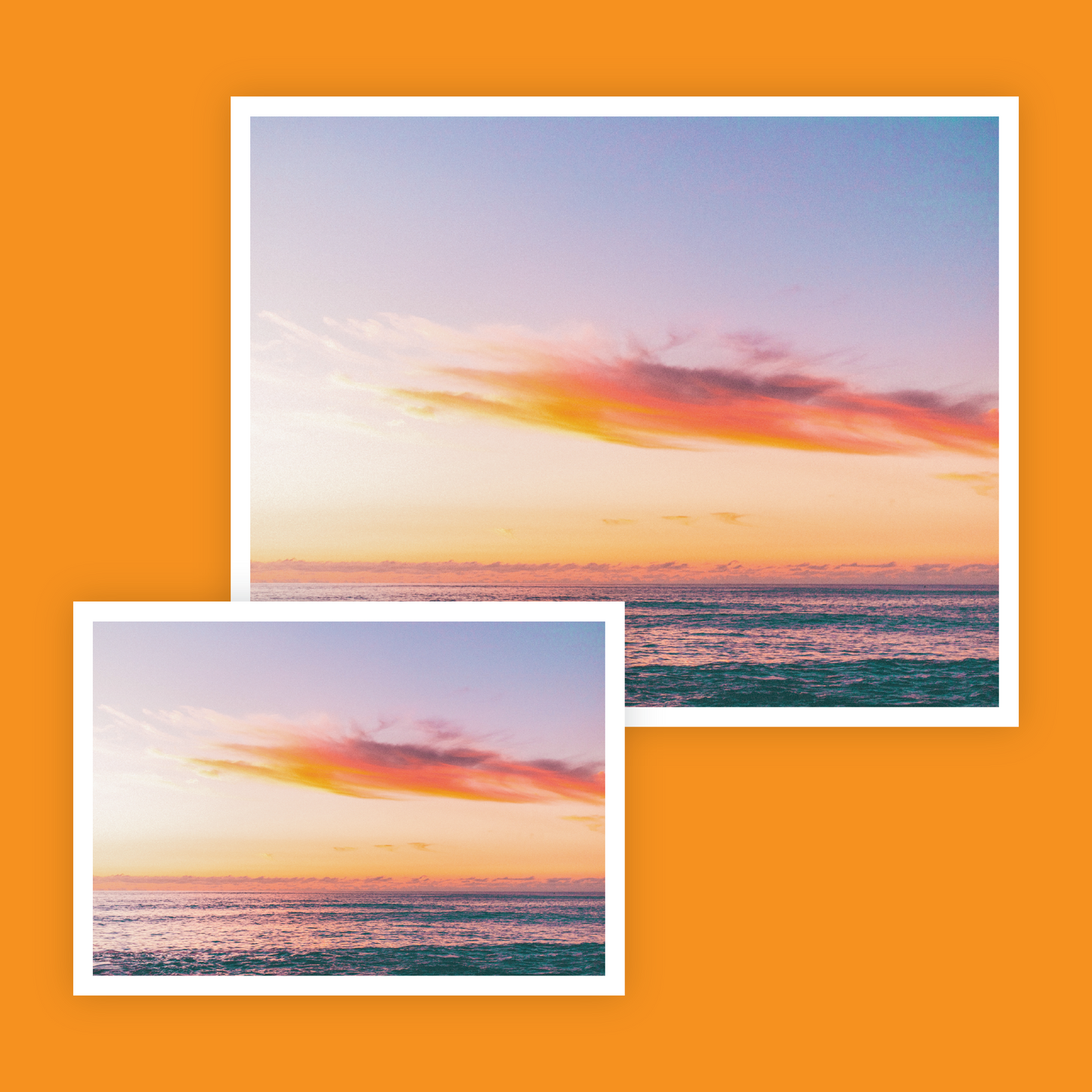 Sherbet Sky Print