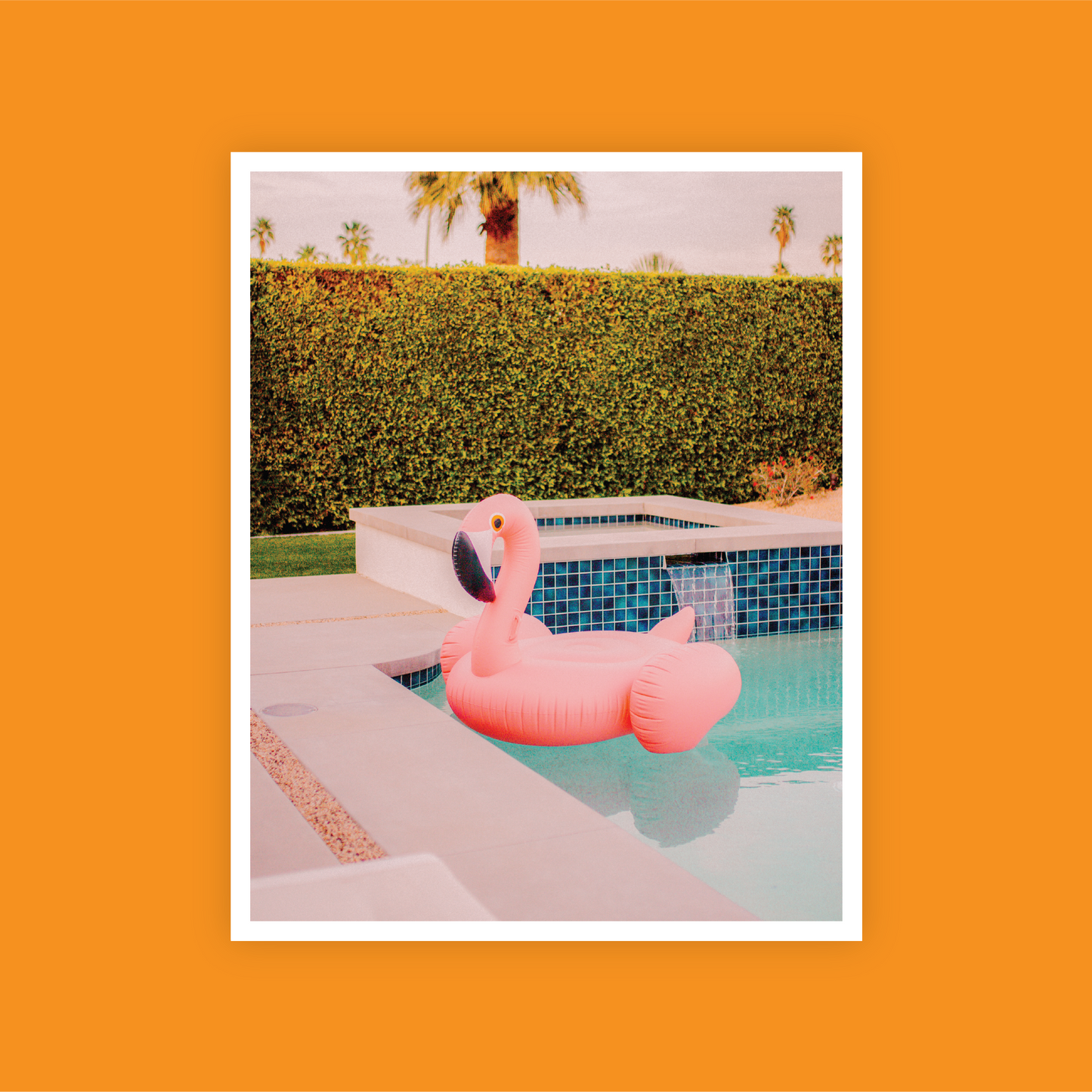 Flamingle Print